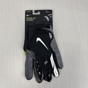 Mens Size XL Nike Vapor Jet 5.0 FG NFL Leather Football Gloves Black PGF665-017